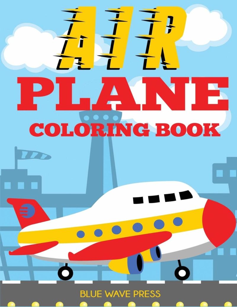 bambini in aereo: gli album da colorare a tema volo sono un'ottima soluzione