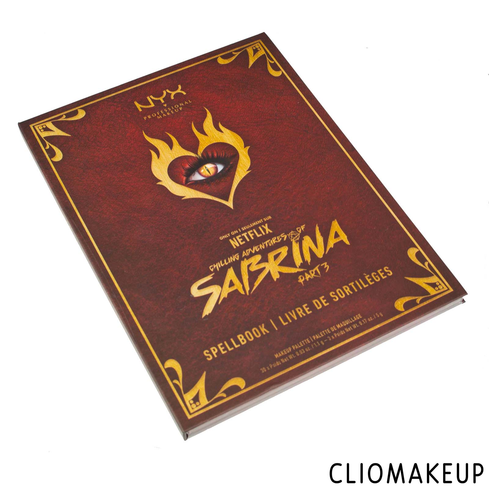 cliomakeup-recensione-palette-nyx-chilling-adventures-of-sabrina-spellbook-makeup-palette-2
