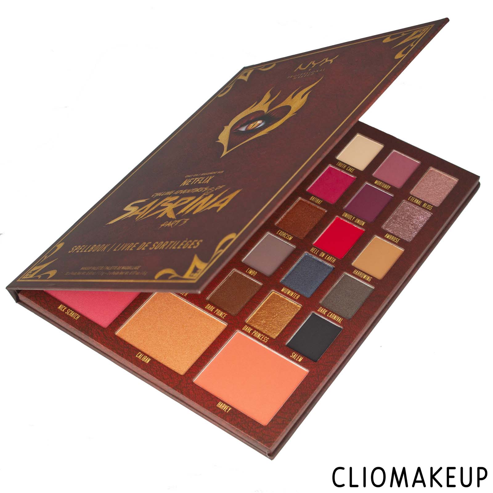 cliomakeup-recensione-palette-nyx-chilling-adventures-of-sabrina-spellbook-makeup-palette-3