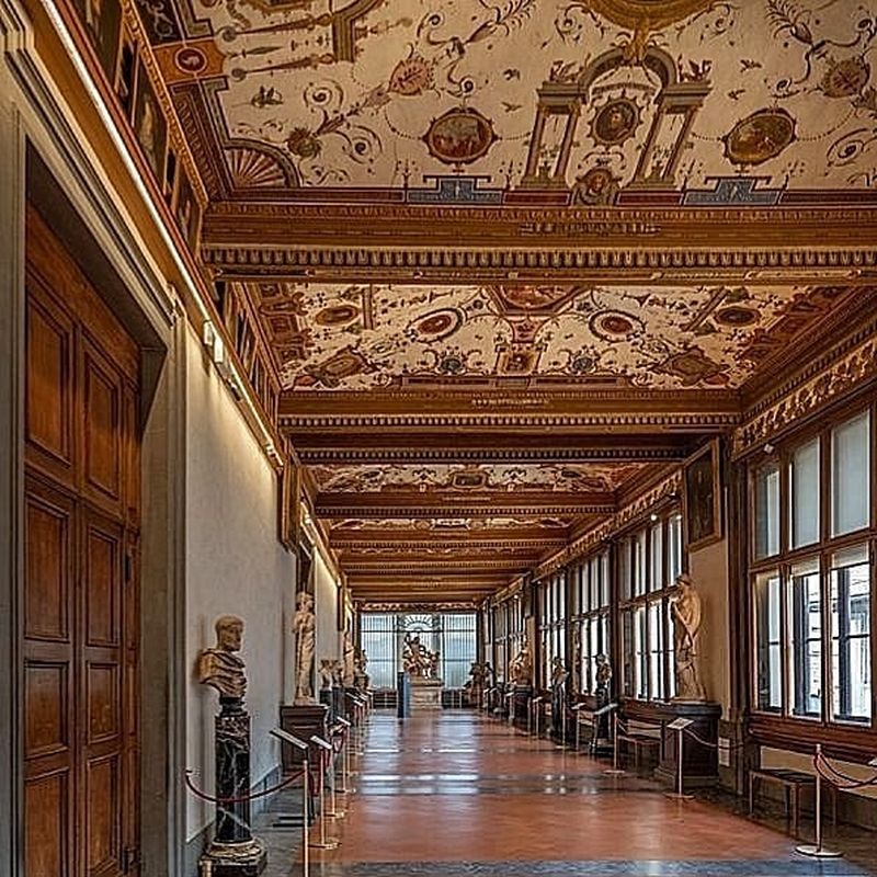 viaggiare da casa: tour virtuale uffizi