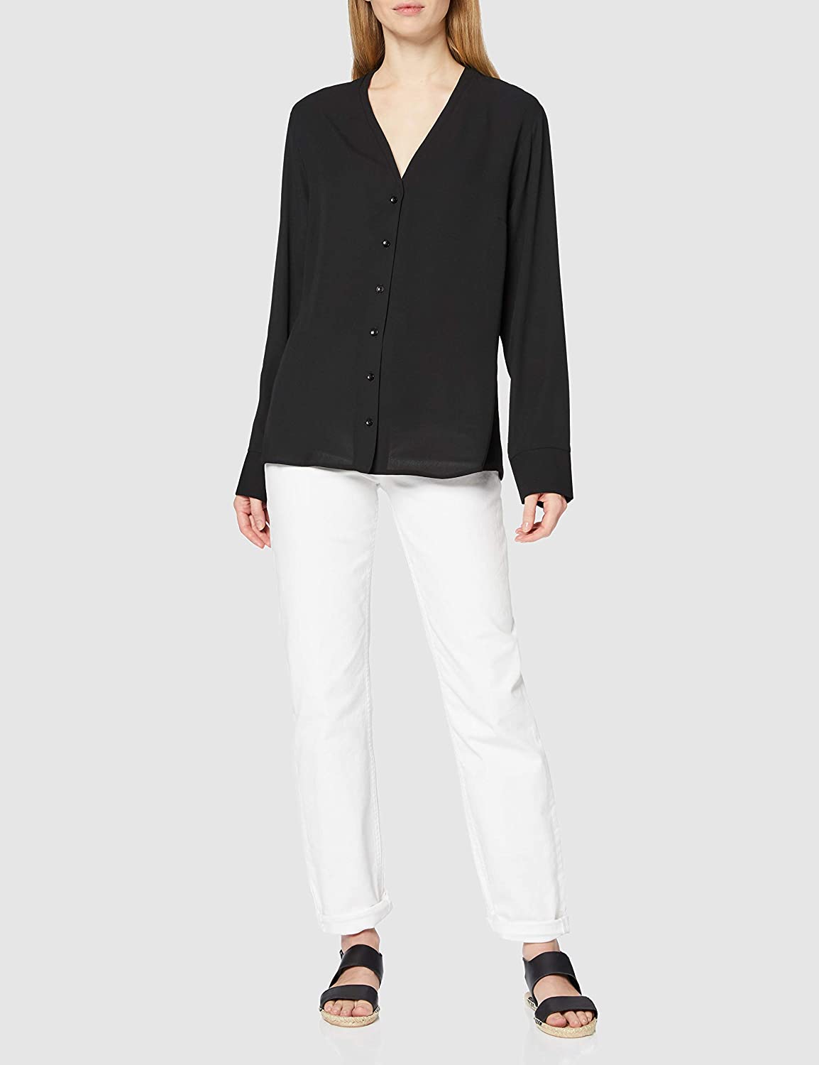 Cliomakeup-look-con-camicia-20-find-blusa-nera