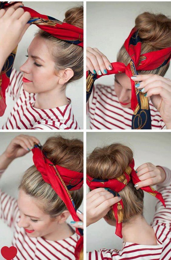 come pettinare i capelli con la mascherina: lo chignon tiene i capelli in ordine