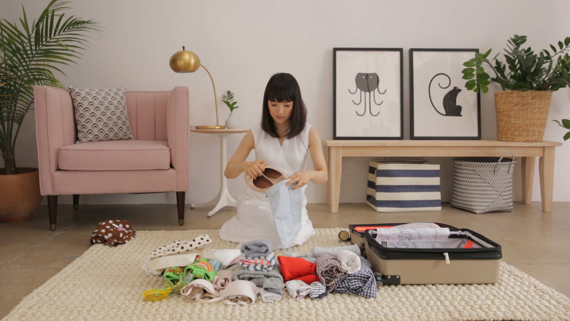 Come preparare la valigia secondo il metodo di Marie Kondo?