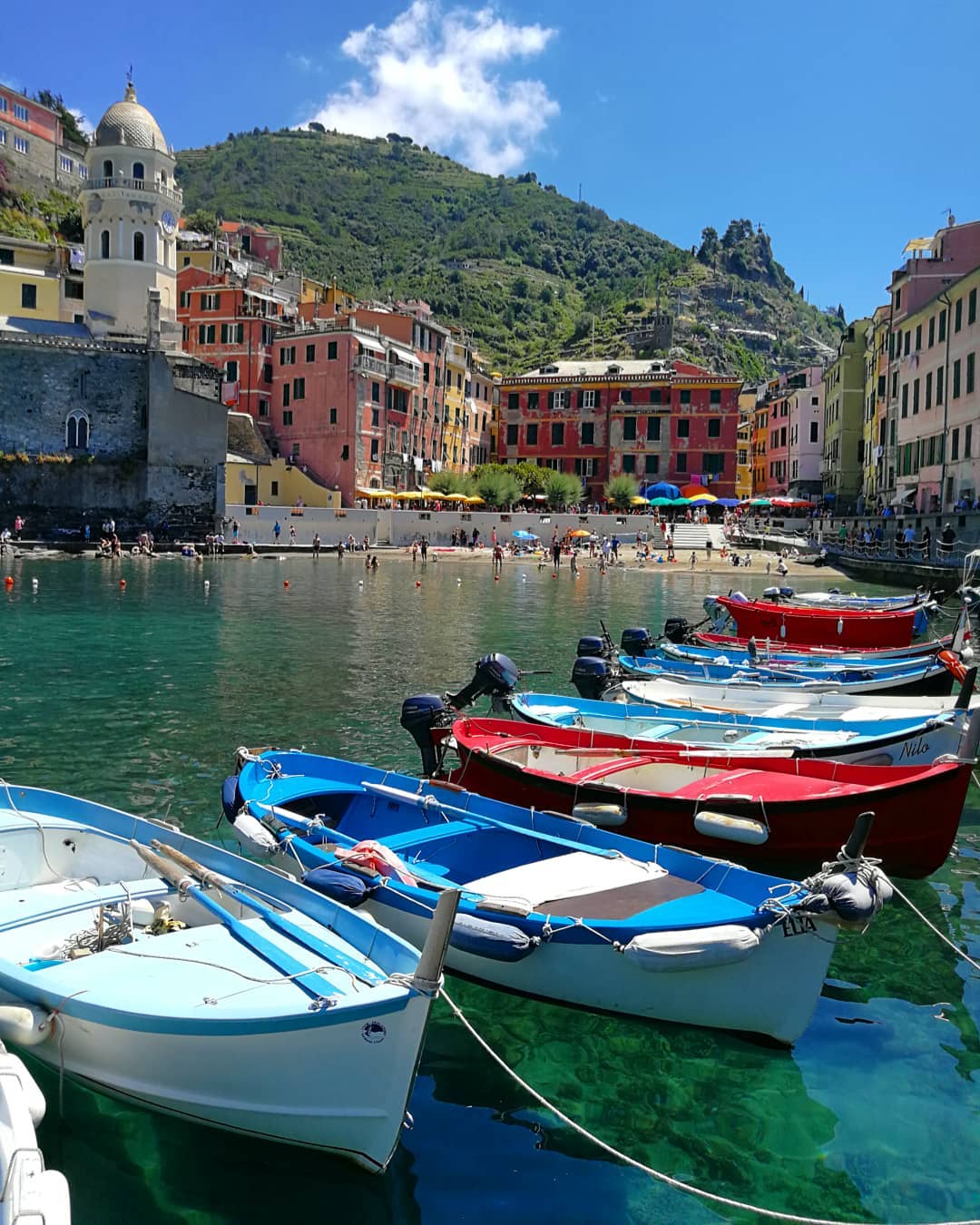 viaggio in barca a vela in italia: cinque terre