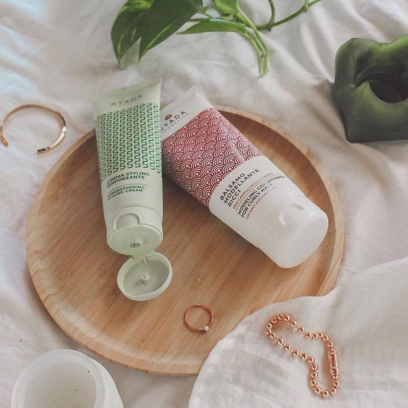Prodotti capelli ricci: balsamo modellante ricci gyada cosmetics