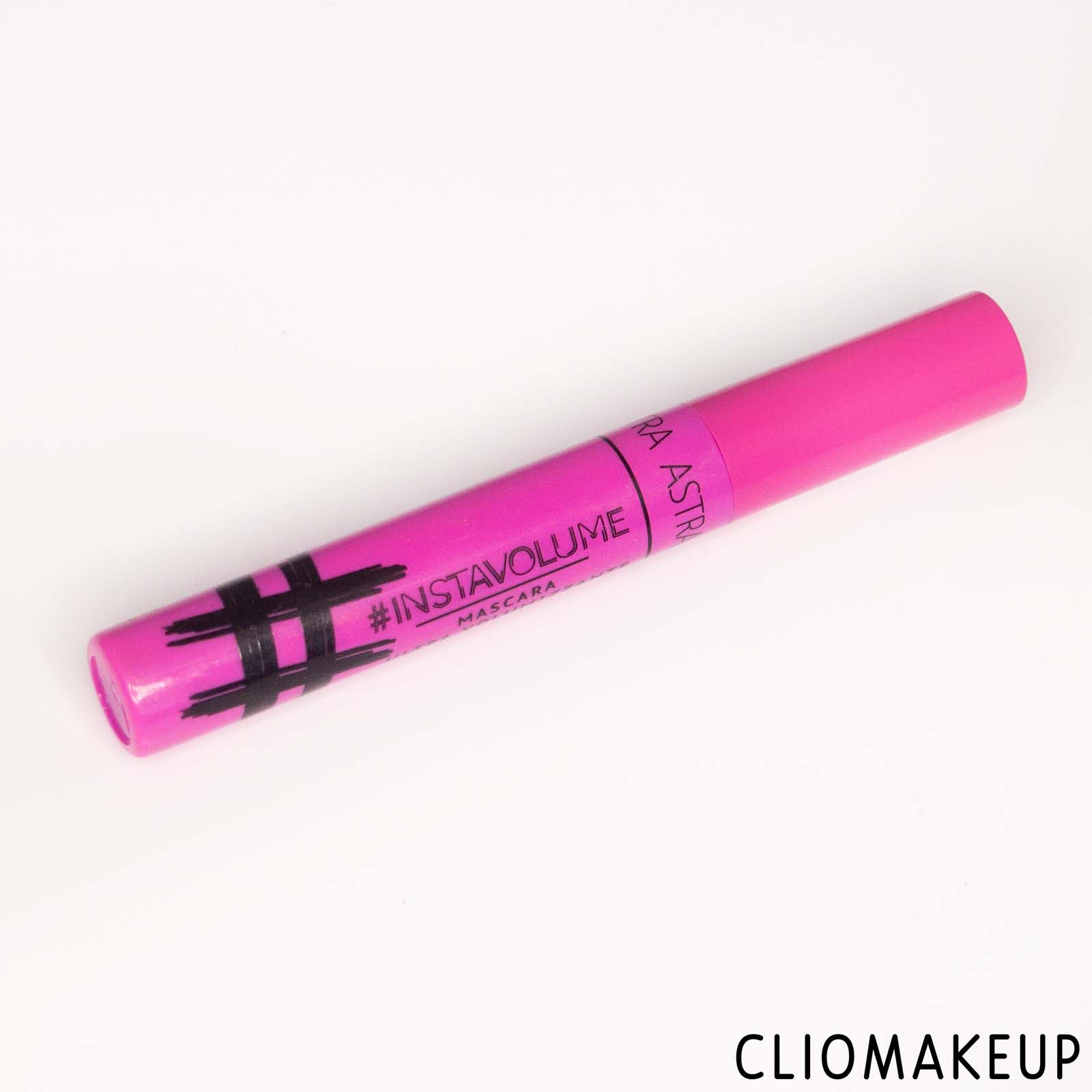 cliomakeup-recensione-mascara-astra-#instavolume-mascara-ultra-volumizzante-2