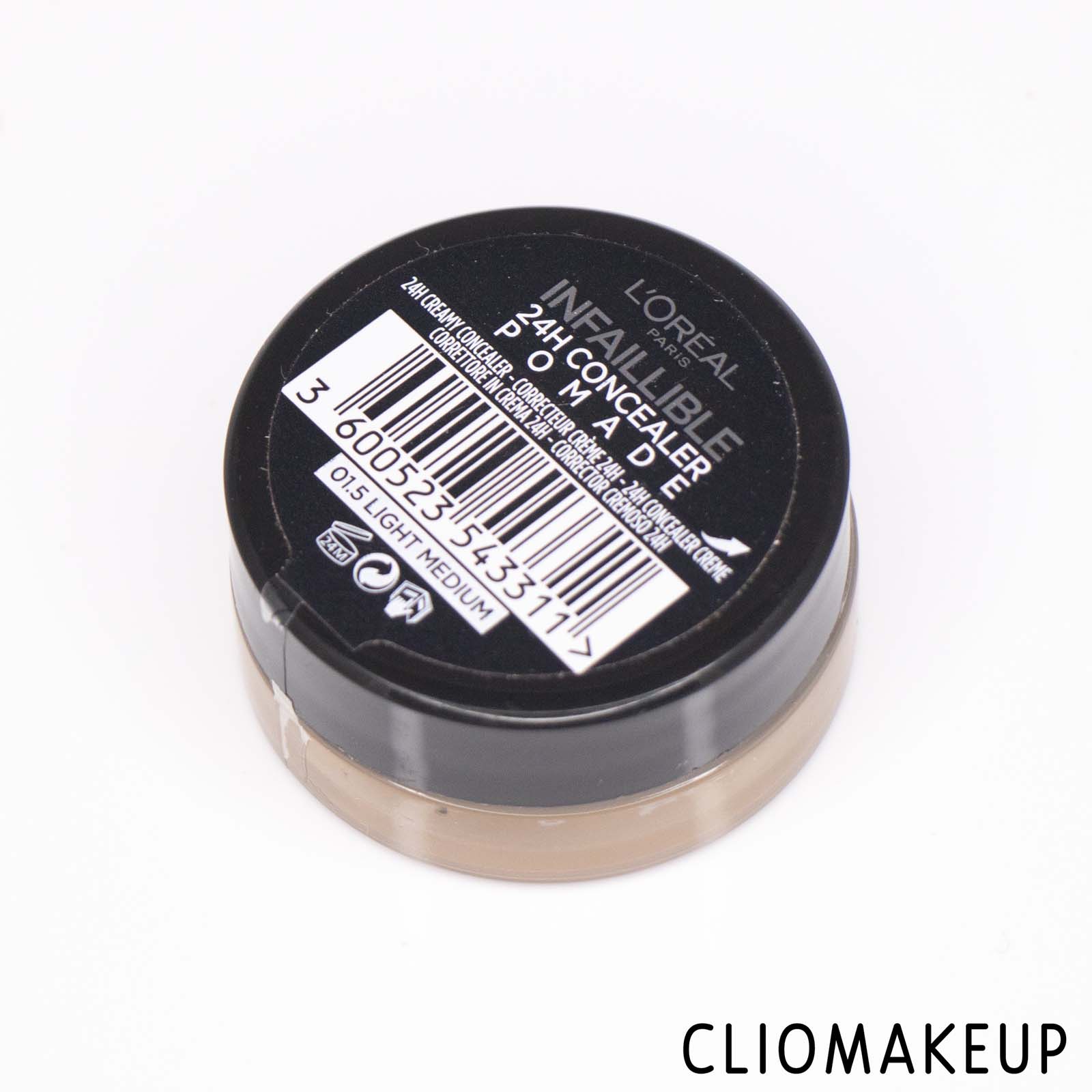 cliomakeup-recensione-correttore-L’Oreal-Infaillible-24H-Concealer-Pomade-2