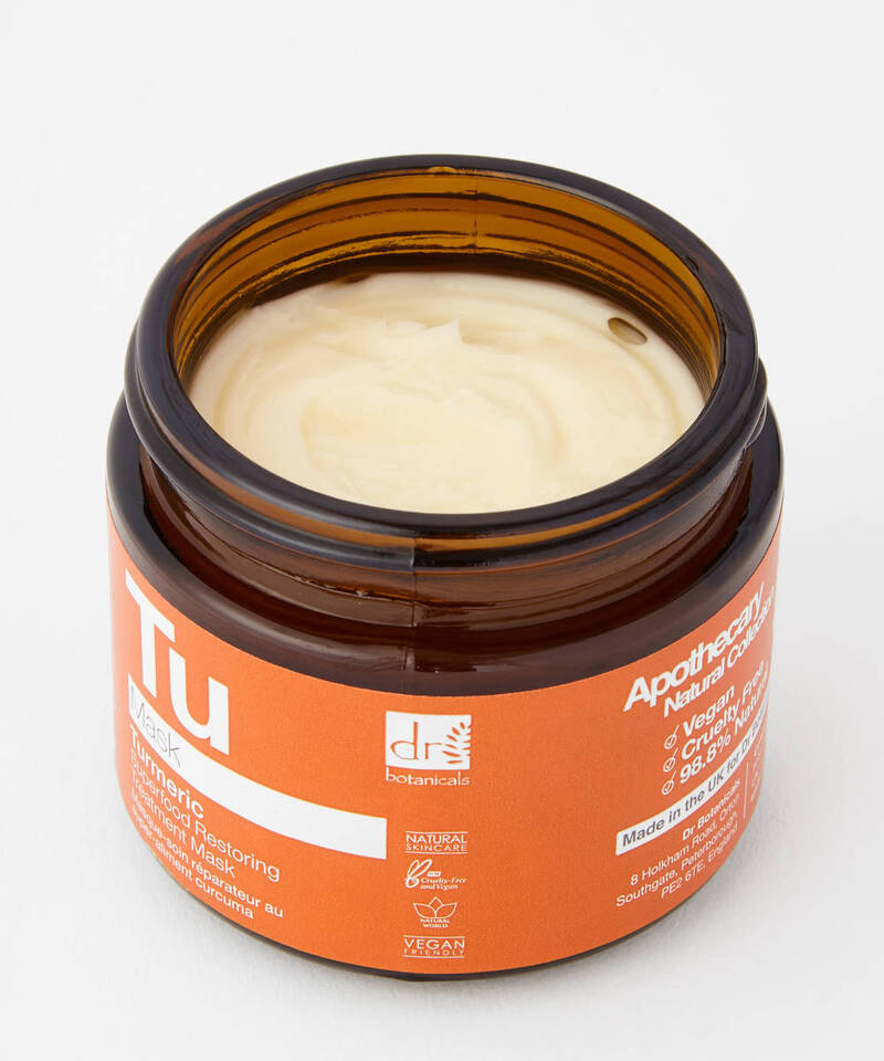 cliomakeup-prodotti-beauty-alla-curcuma-drbotanicals-superfood-maschera-ristrutturante