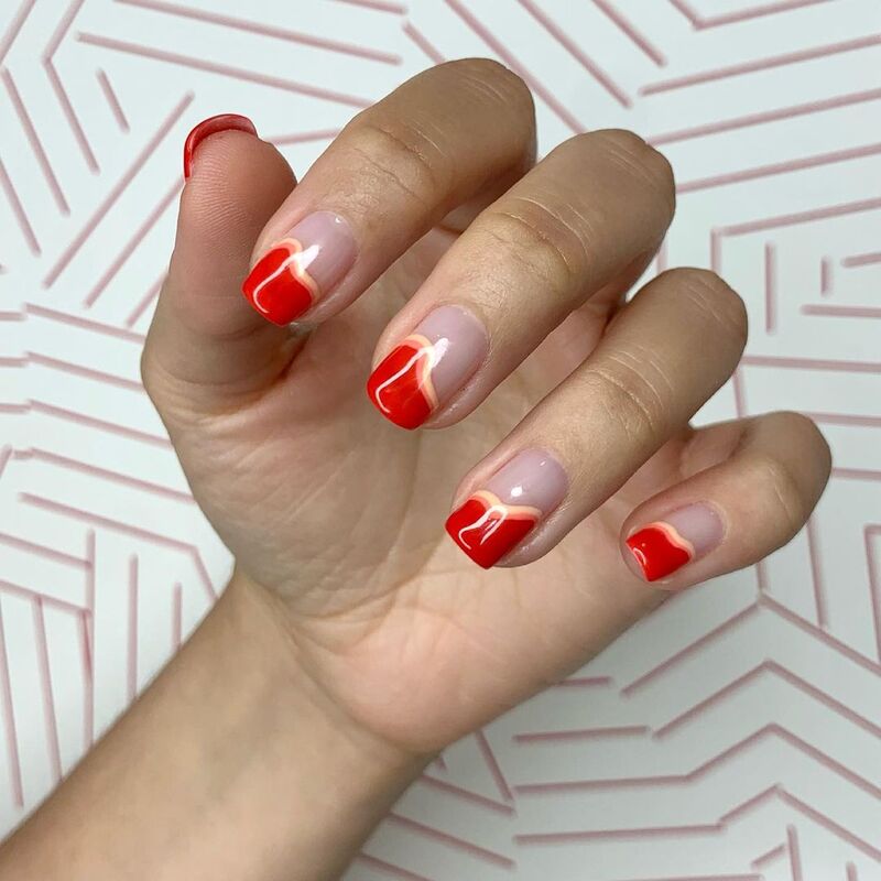 cliomakeup-abstract-nails-rosse-french