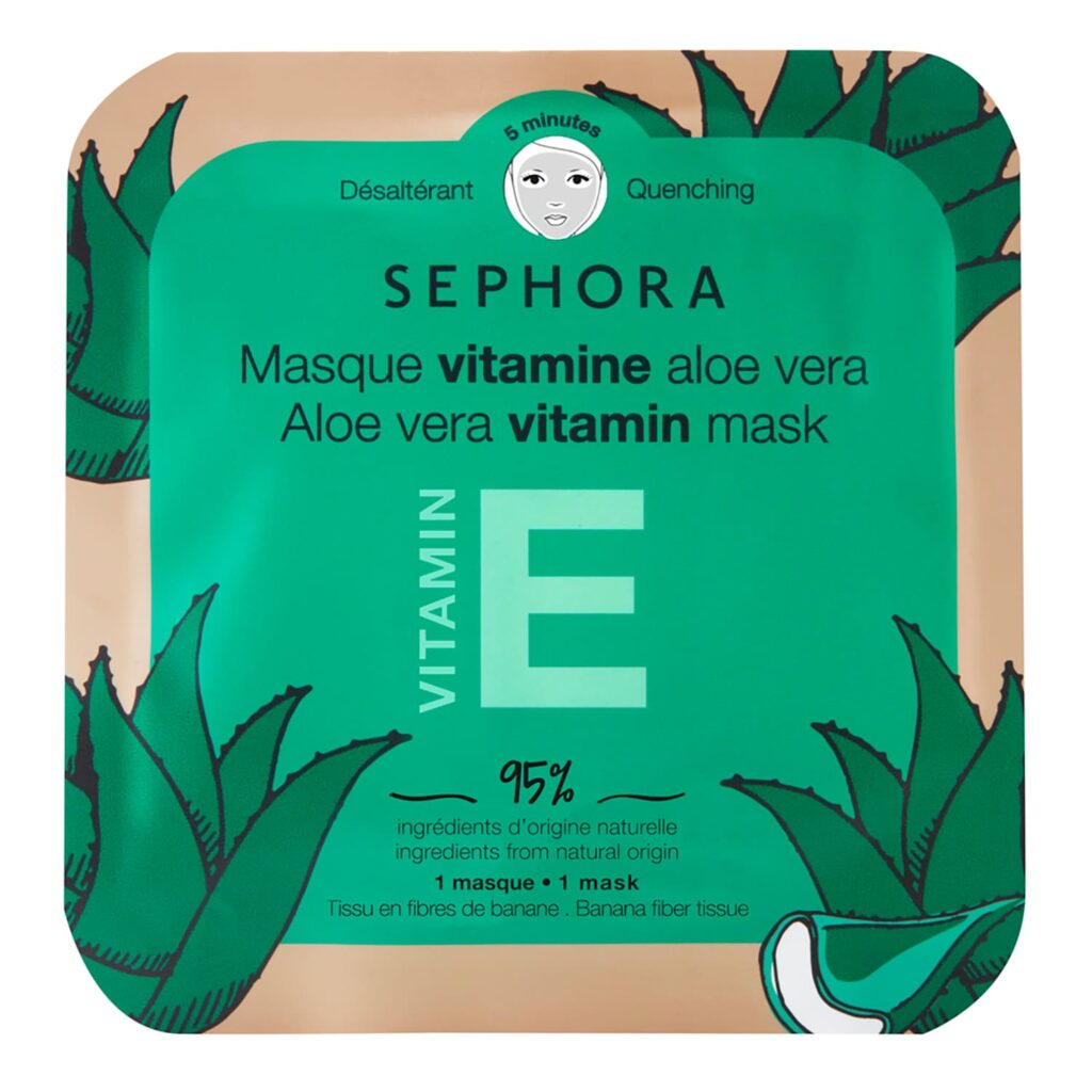 Cliomakeup-skincare-post-spiaggia-SEPHORA-COLLECTION-Maschera-Vitaminica-Viso-aloe