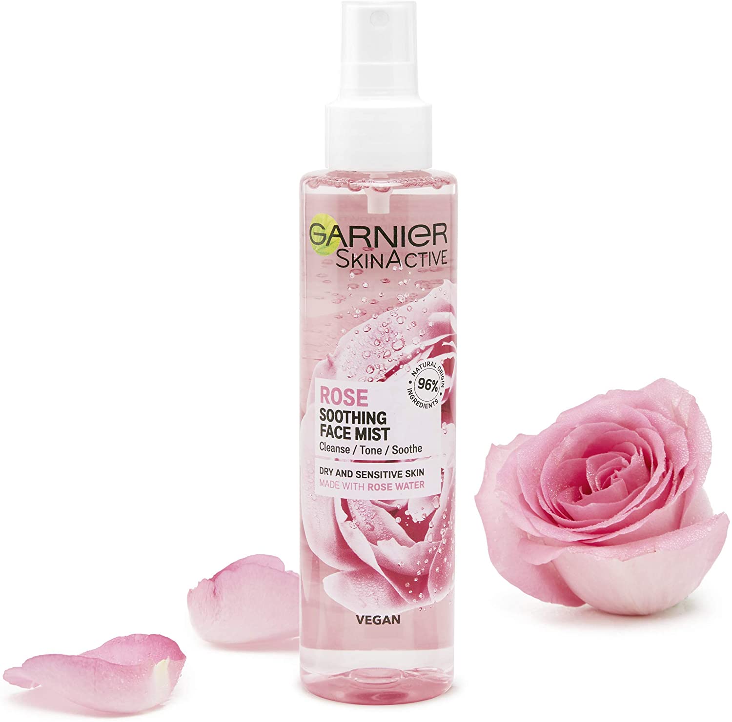 Cliomakeup-skincare-post-spiaggia-Spray-lluminante-Lenitivo-Idratante-Natural-Vegan-Rose-Spray-Garnier