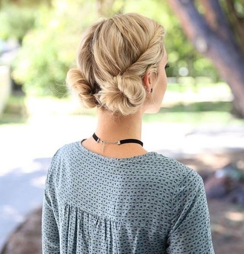 cliomakeup-acconciature-da-spiaggia-double-bun