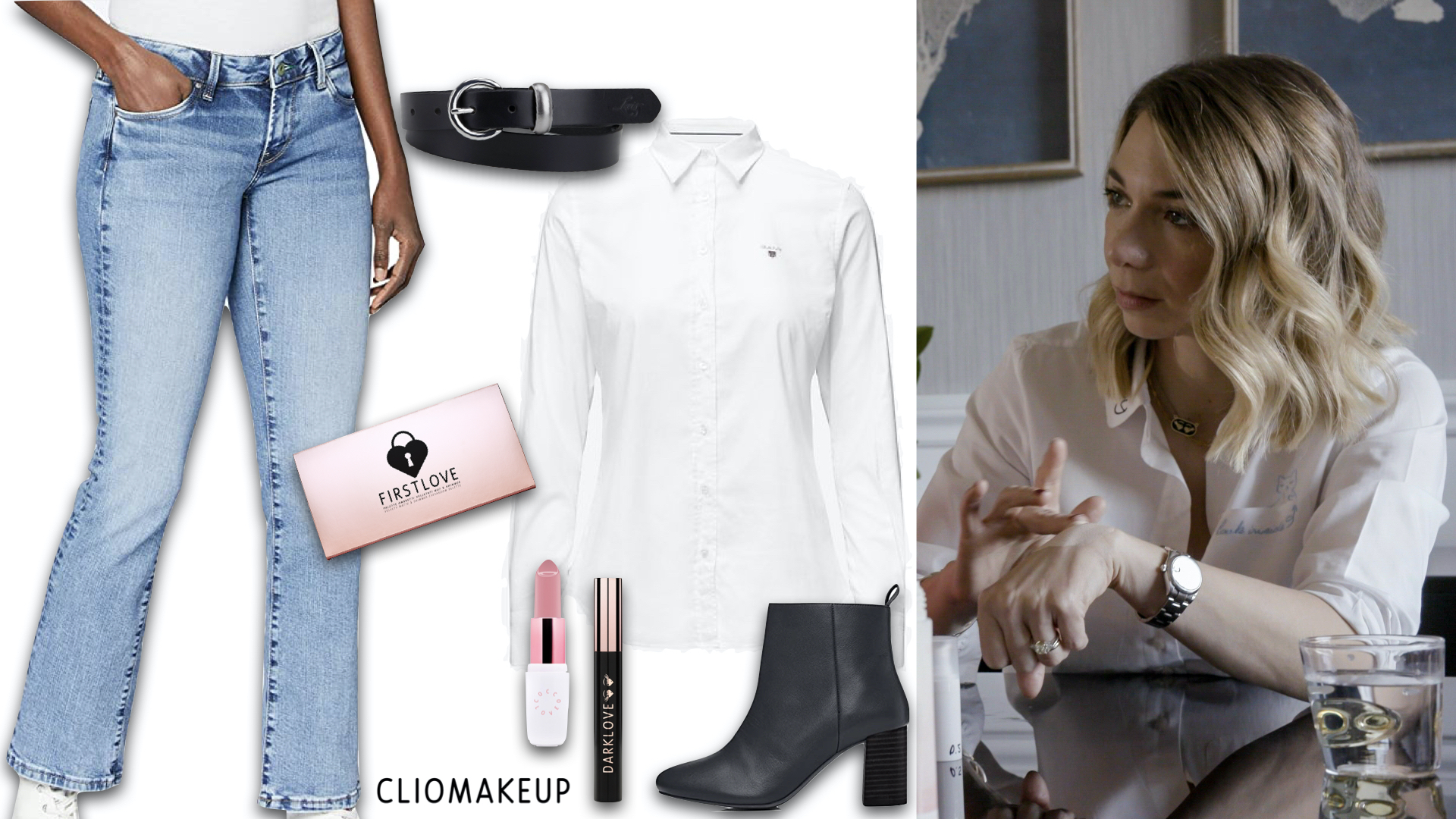 Clio-back-home-look-puntate-3-4-Look-Elena-camicia-jeans