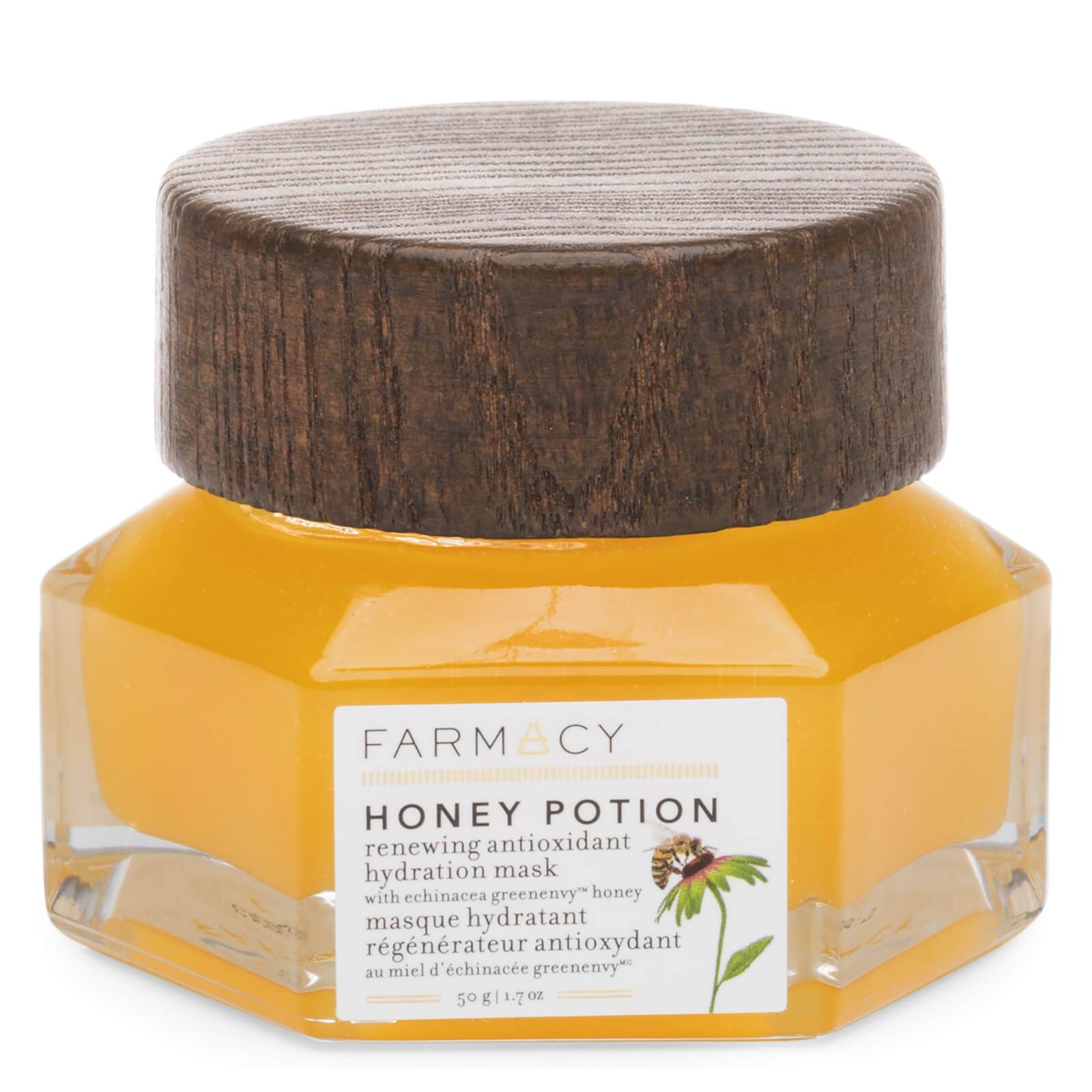 Cliomakeup-mashere-viso-idratanti-inverno-2022-FARMACY-Honey-Potion-Renewing-Antioxidant-Hydration-Mask