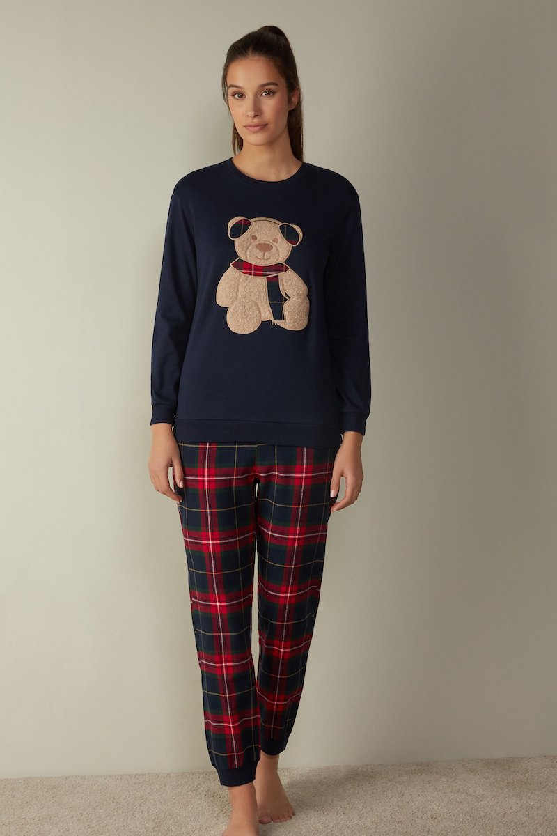 cliomakeup-pigiami-natale-2021-teamclio-donna-intimissimi