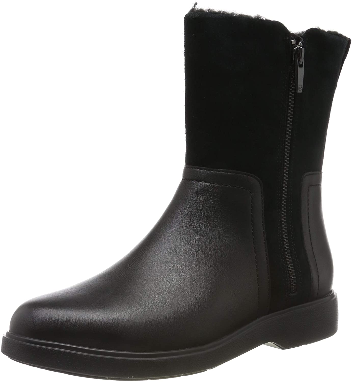 Cliomakeup-stivali-caldi-inverno-2022-Clarks-Un-Elda-Mid-Stivali-Arricciati-Donna