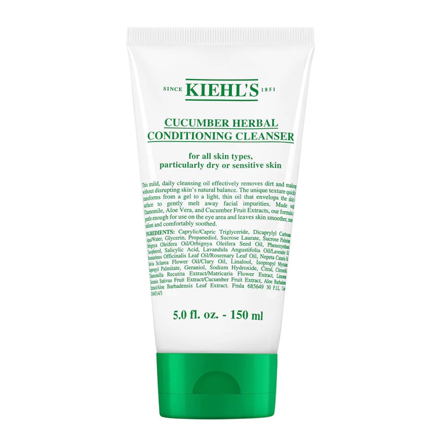 Cliomakeup-detergenti-viso-estate-Kiehls-Cucumber-Herbal-Conditioning-Cleanser
