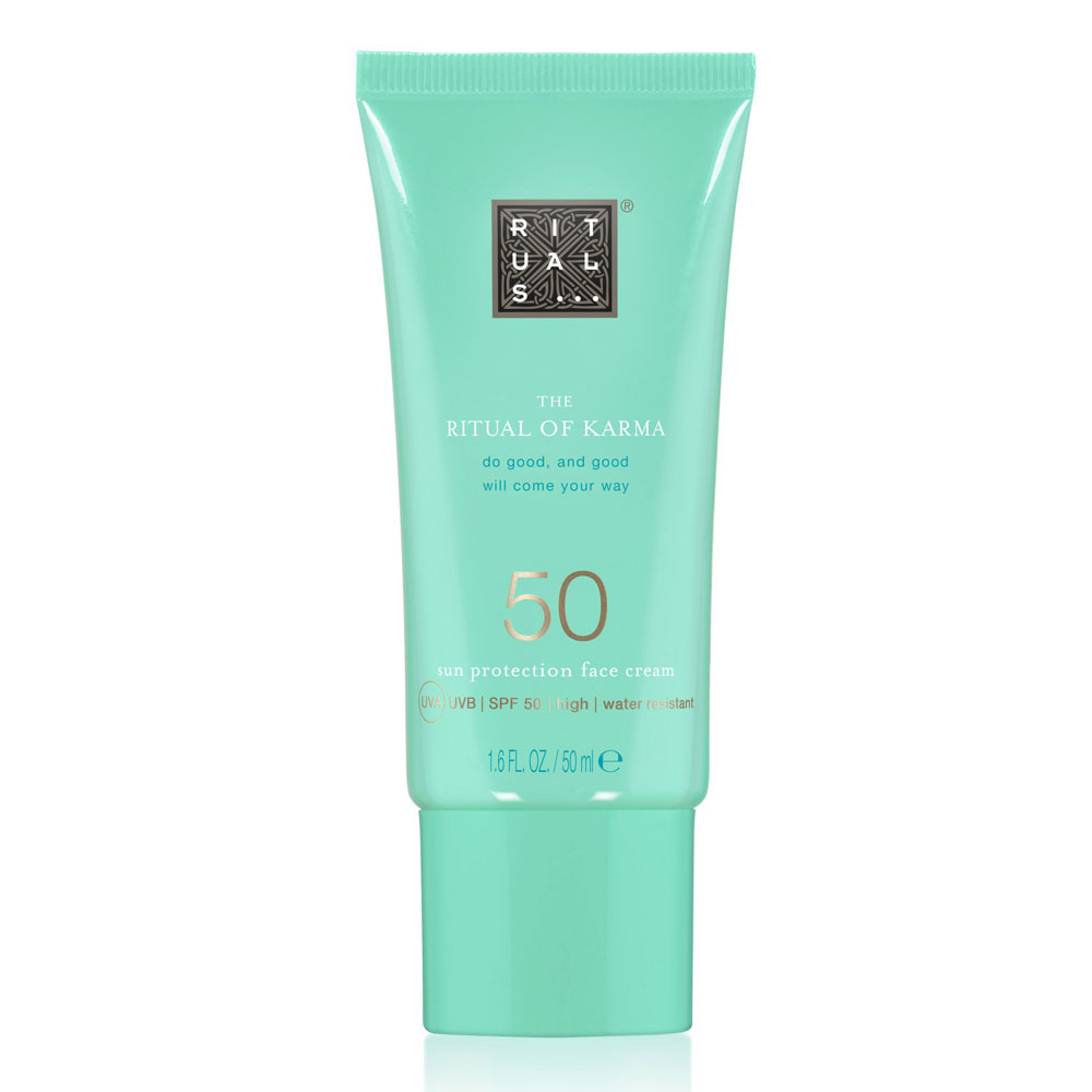 Cliomakeuup-creme-solari-viso-2022-RITUALS-The-Ritual-of-Karma Sun-Protection-Face-Cream