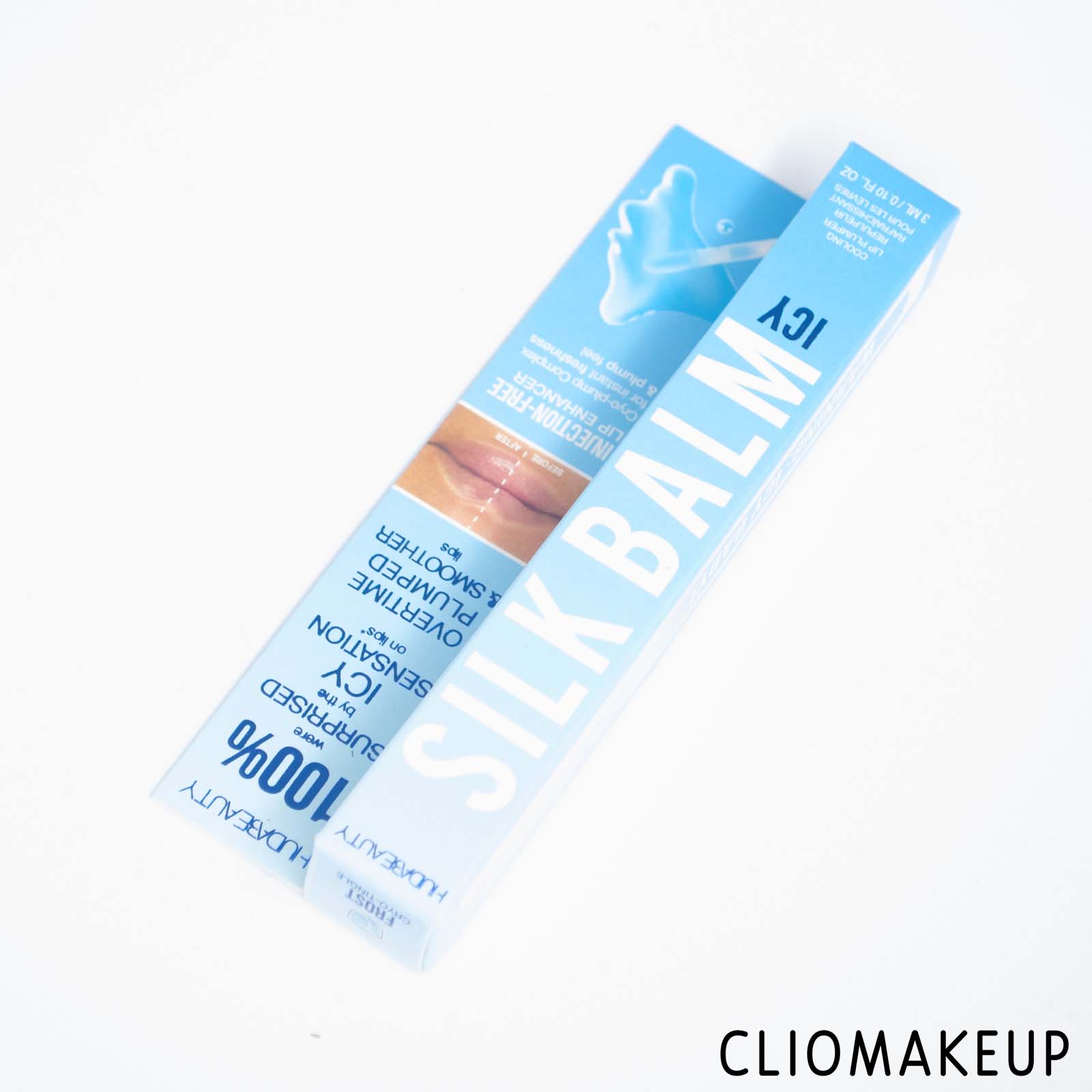 cliomakeup-recensione-gloss-huda-beauty-silk-balm-icy-cooling-lip-plumper-2