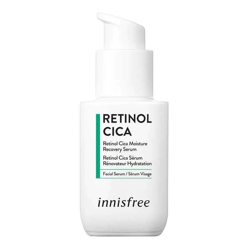 cliomakeup-skincare-pelle-secca-autunno-innisfree-retinol-cica-siero