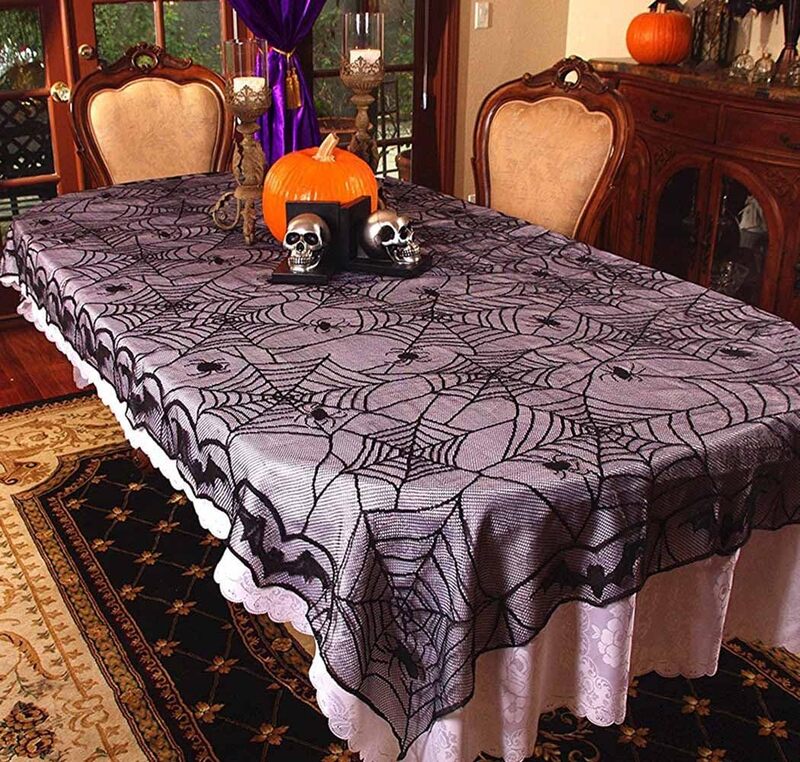 cliomakeup-decorazioni-casa-halloween-2023-tovaglia