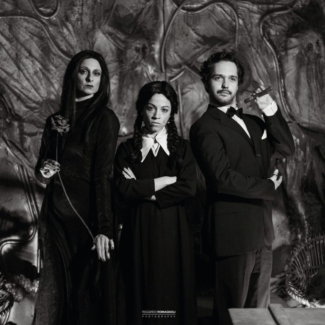 personaggi-famiglia-addams-castello-di-lunghezza-roma-haloween