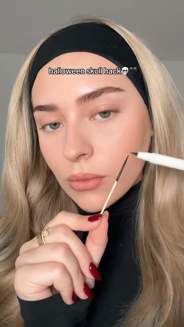 trucco-halloween-scheletro-labbra