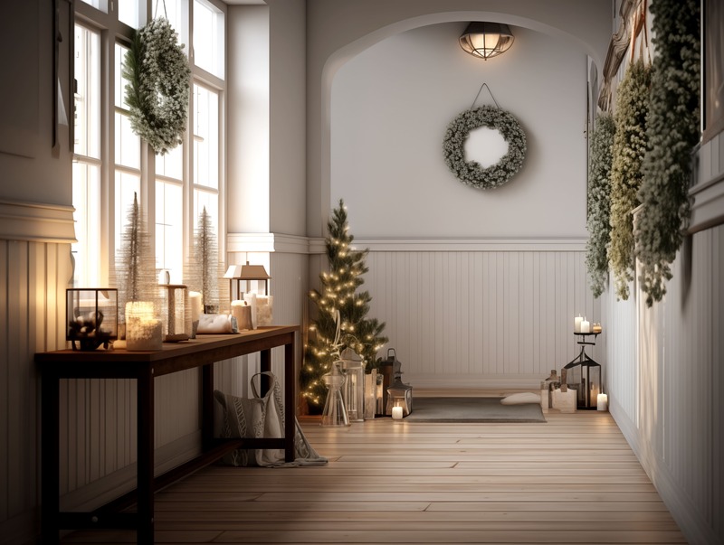 come-addobbare-casa-natale-ingresso-corridoio