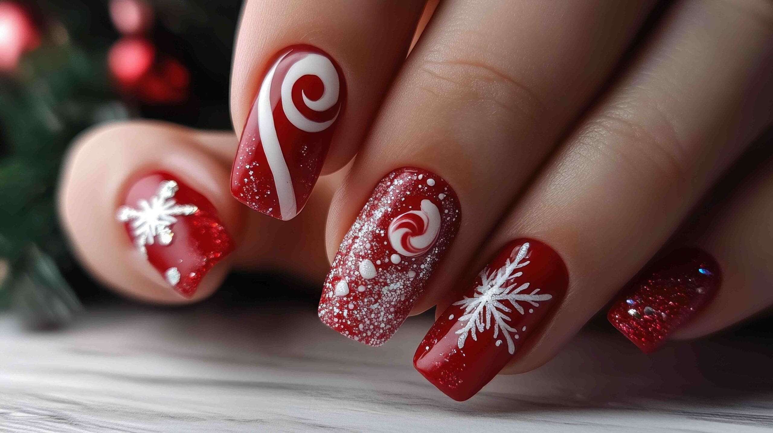 unghie-natalizie-rosse-bianche-nail-art
