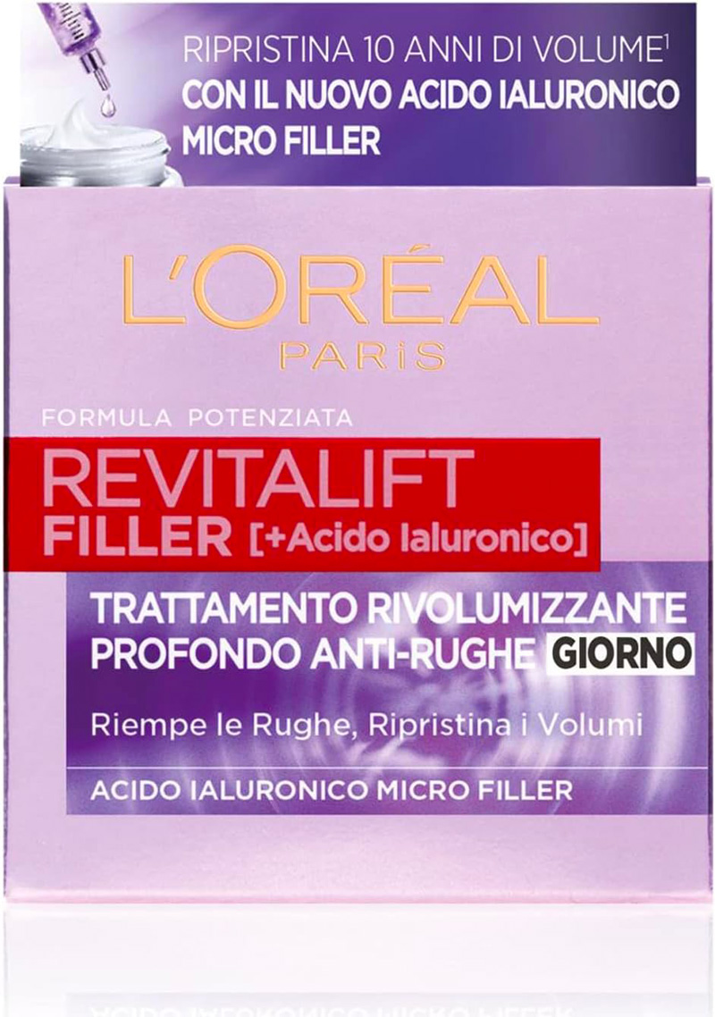 cliomakeup-creme-antiage-economiche-2024-loreal-revitalift-filler-acido-ialuronico