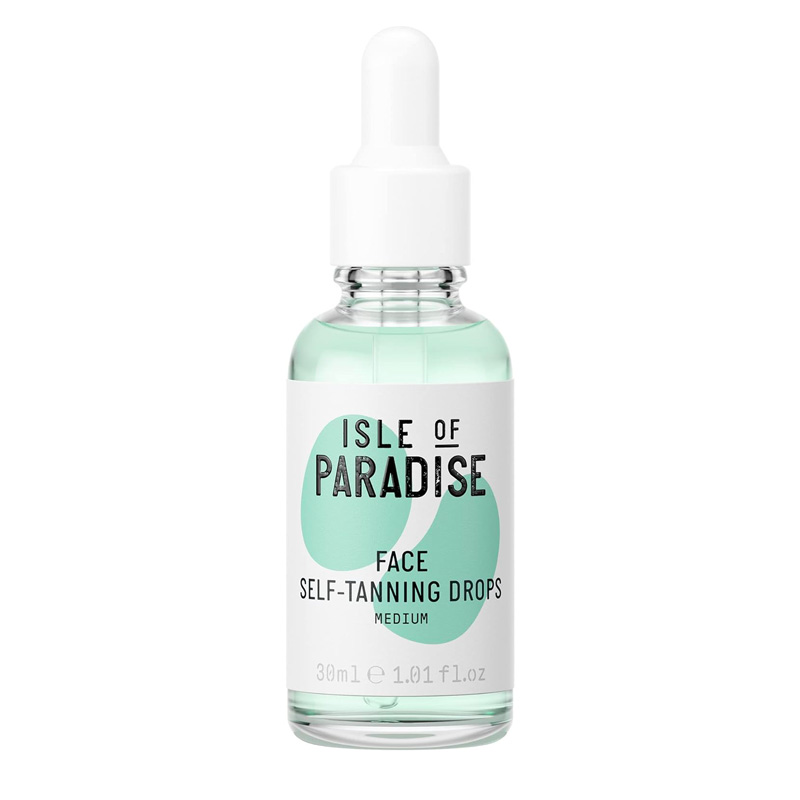 cliomakeup-come-mettere-autoabbronzante-viso-isle-of-paradise-self-tanning-drops