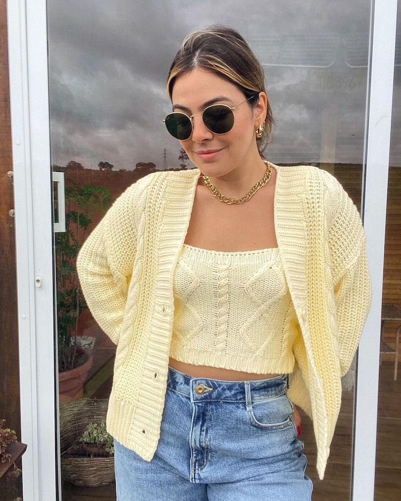 cardigan-corto-giallo