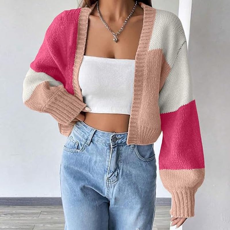 cardigan-corto-strisce