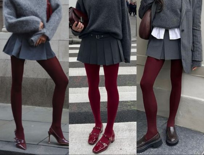 come-indossare-bordeaux-abbinamenti-autunno-calze-burgundy