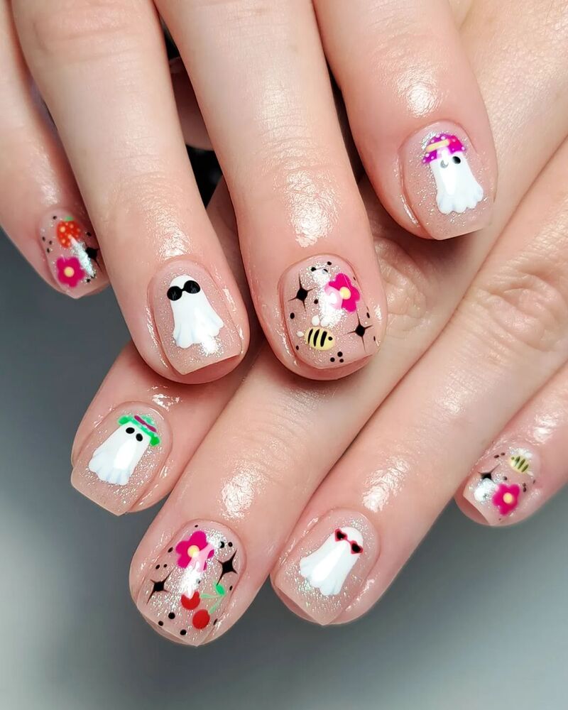 nail-art-halloween-semplici