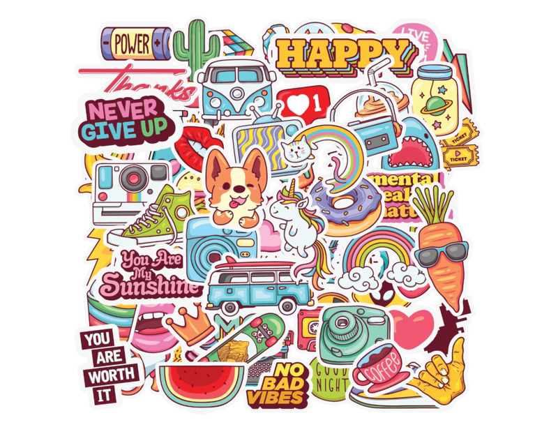 personalizzare-diario-scrapbooking-adesivi-kawaii