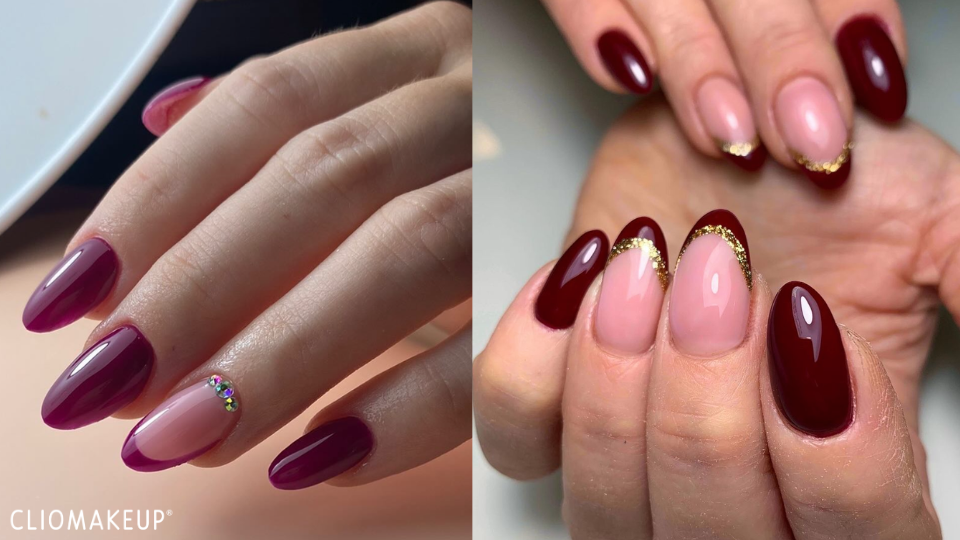 smalto-burgundy-quali-scegliere-idee-nail-art-sofisticate-french