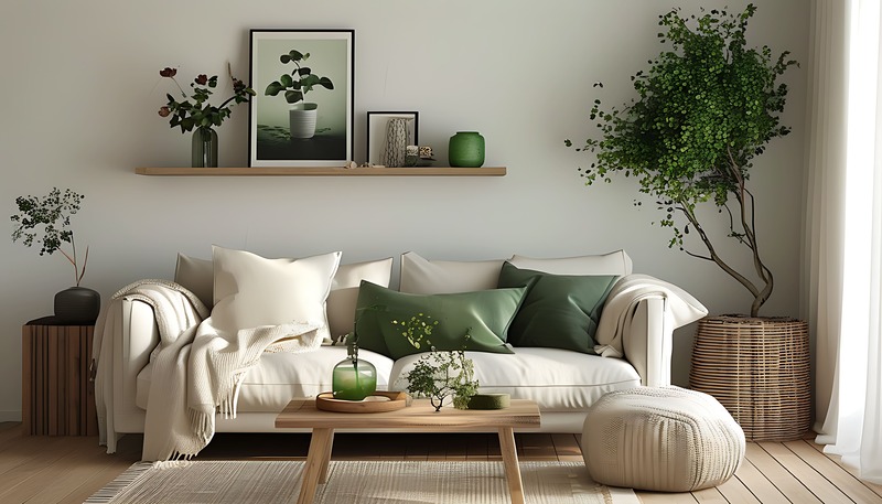 arredamento-interni-verde-salotto