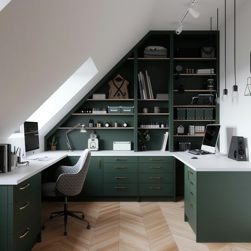arredamento-interni-verde-ufficio