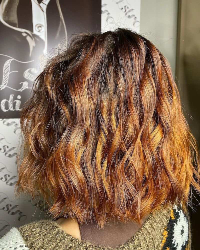 balayage-rosso-capelli-corti-ramati