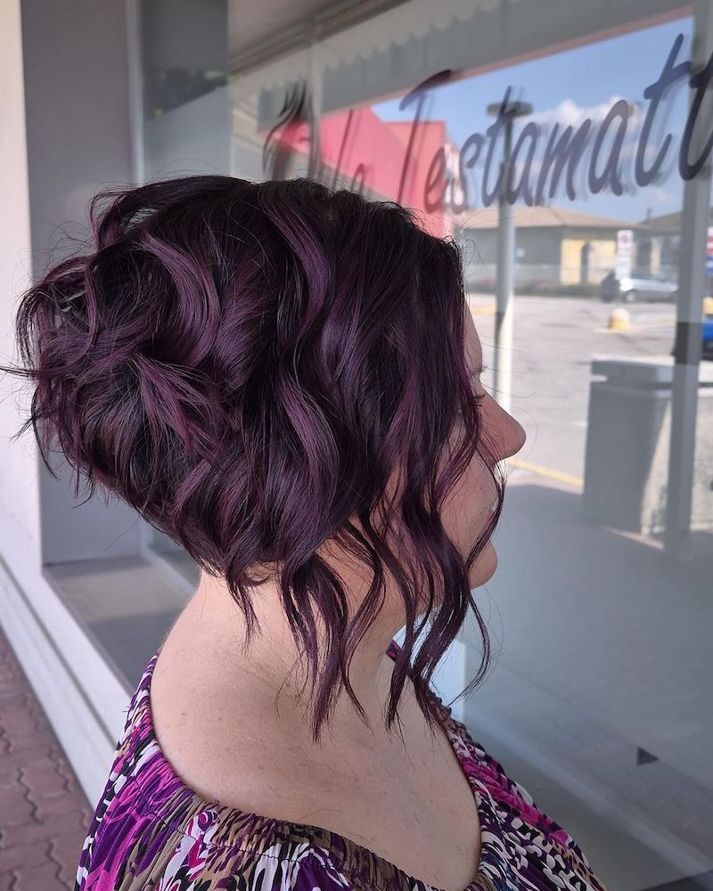 balayage-rosso-capelli-corti-viola