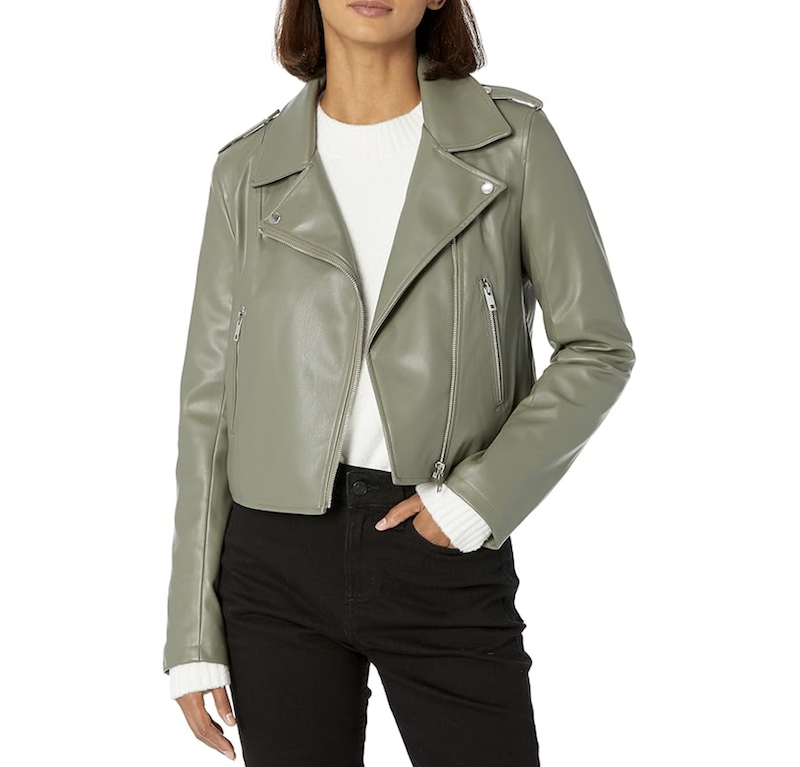giacche-pelle-autunno-2024-verde-oliva-the-drop