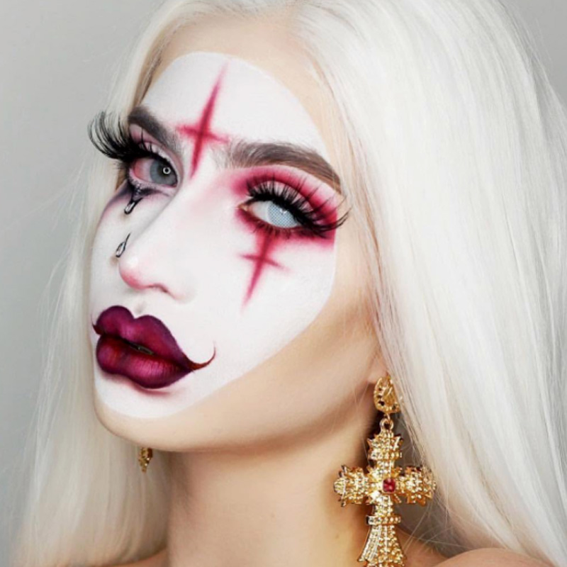 halloween-make-up-clown-spaventoso