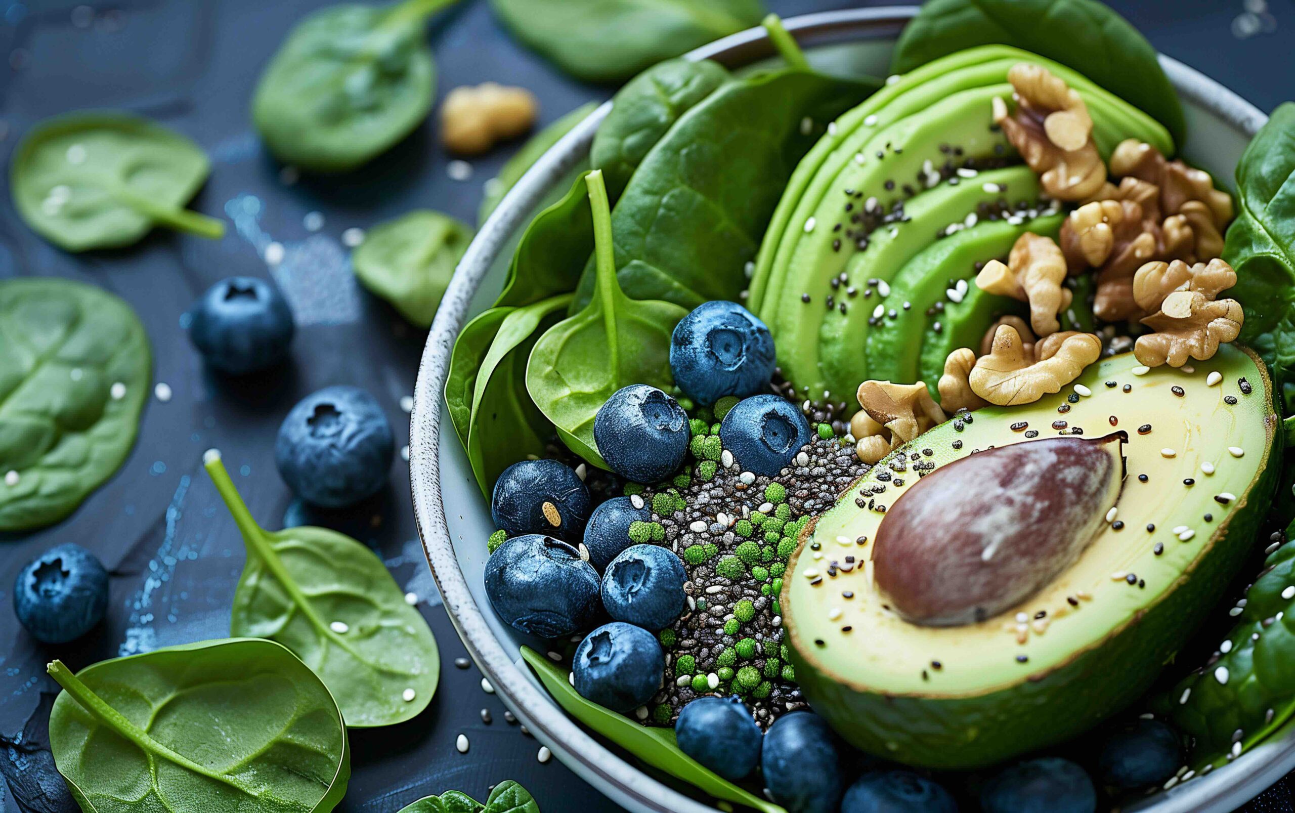 semi-chia-insalata-avocado-noci-mirtilli