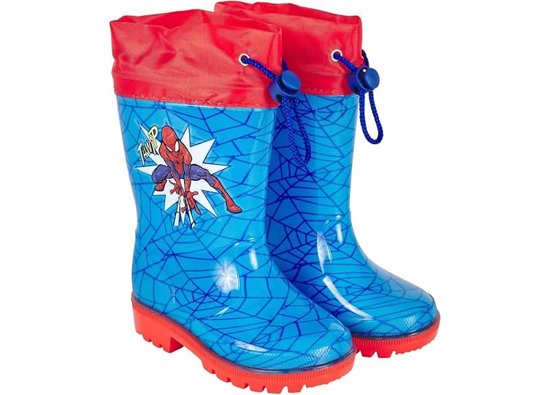 stivali-pioggia-bambino-bambina-spiderman