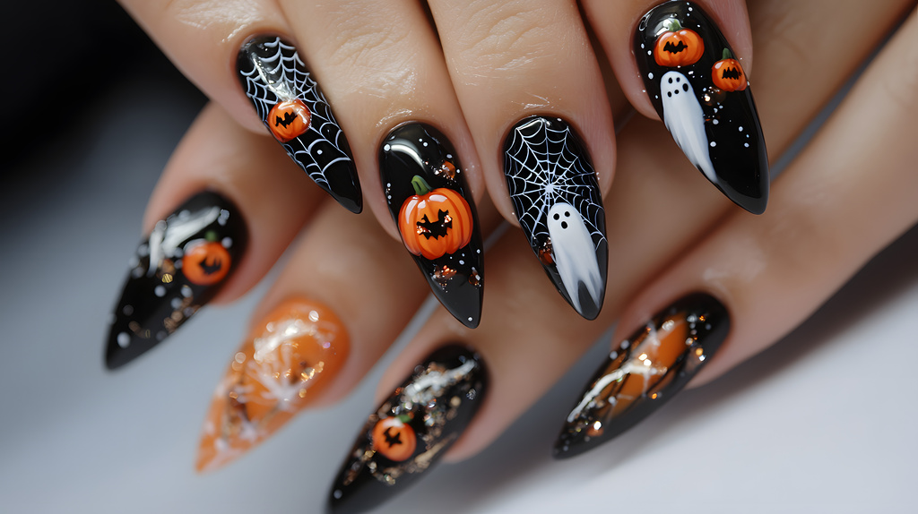 unghie-halloween