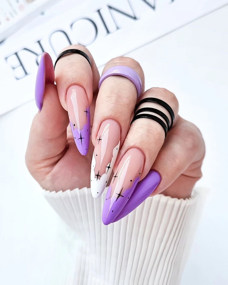 unghie-viola-nail-art