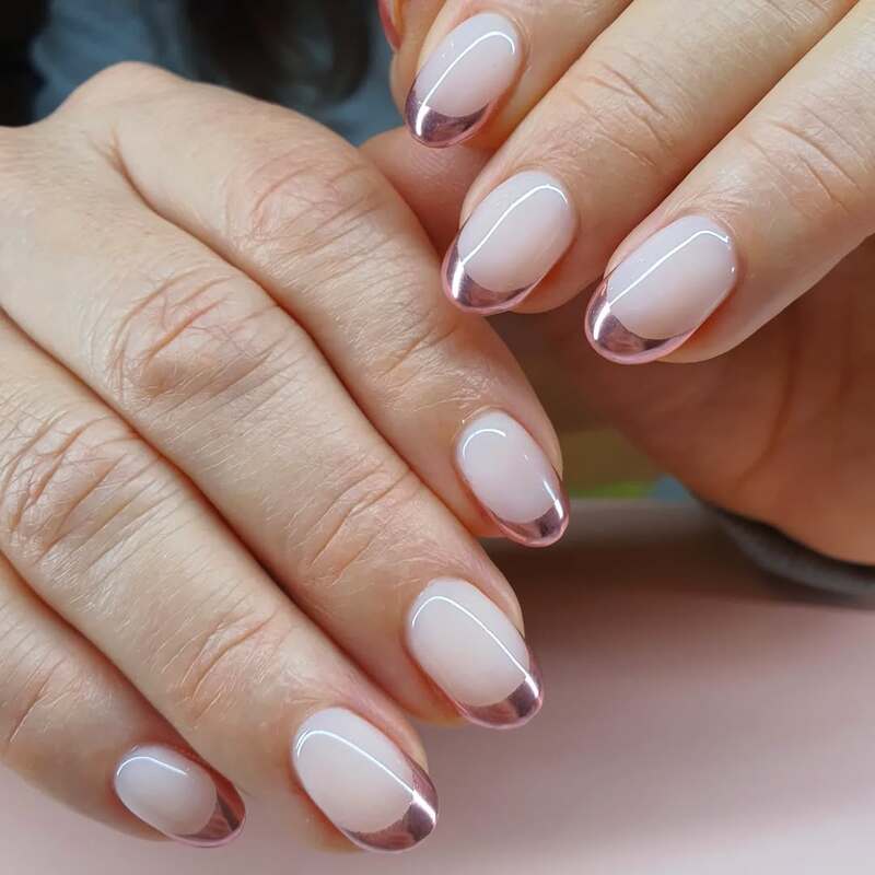 smalto-oro-rosa-french-chrome