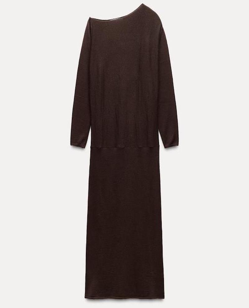 saldi-zara-inverno-2025-vestito-lungo