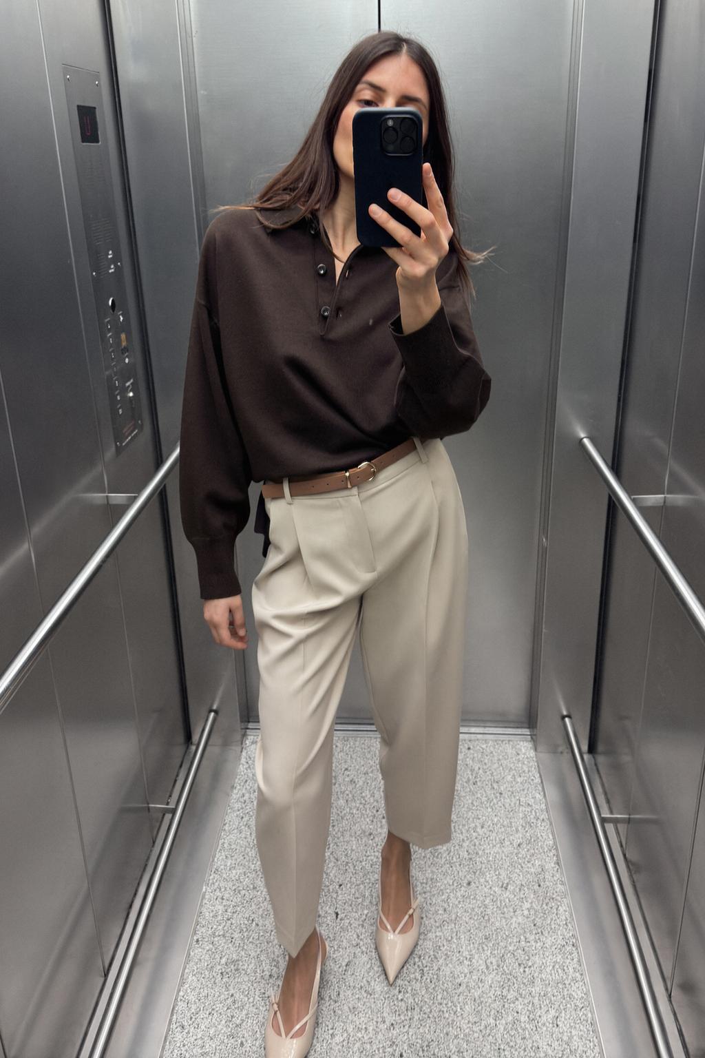 pantaloni-zara-primavera-2025-beige